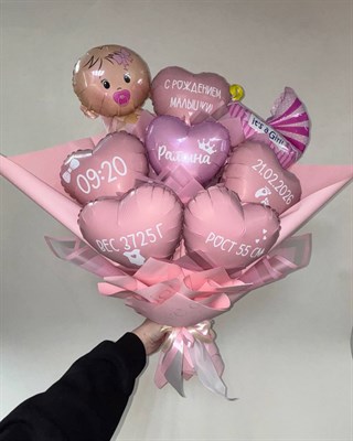 Букет на выписку - фото 6233