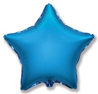 Фольгированный шар "Синяя звезда"
