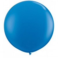 Большой синий шар, 80 см.