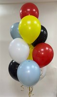 10 разноцветных шаров