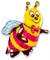 Большой фольгированный шар "Пчела" - фото 5149